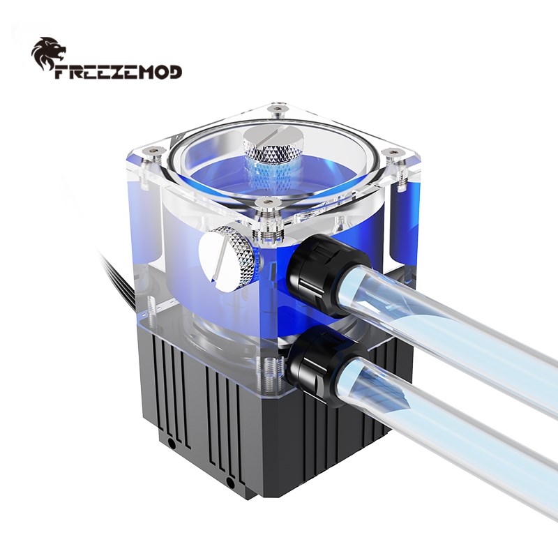FREEZEMOD电脑水冷PUB-Q2YT一体式水泵水箱带消泡磁悬浮泵芯
