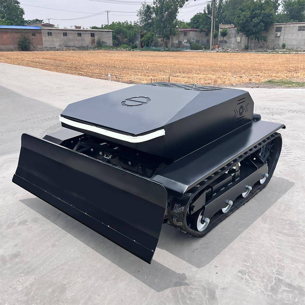 履带遥控割草机厂家园林坡地履带式遥控割草机22马力遥控割草机