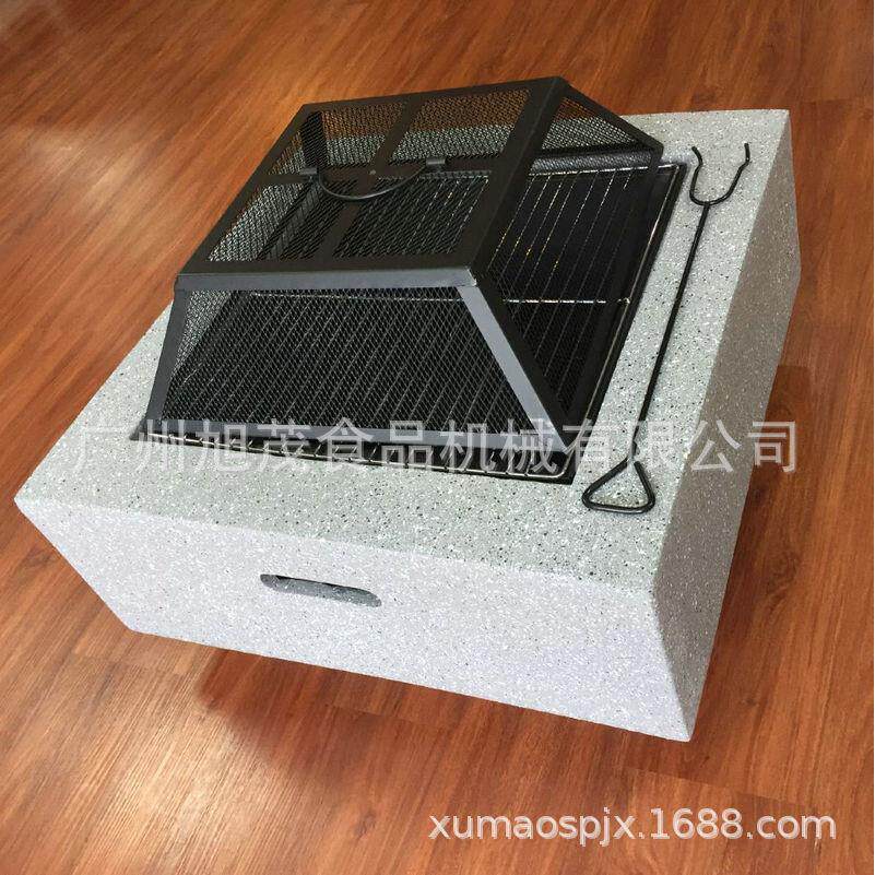烧烤炉户外BBQgrill便携式家用别墅庭院取暖烧树叶烤肉神器烧烤架