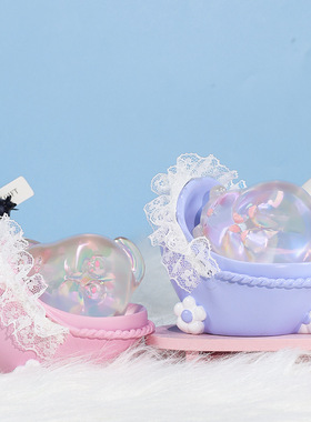 萌物入梦可爱卡通猫咪狗狗公仔小摆件卧室床头灯女生礼物