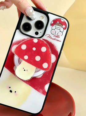 知泰1614promax磁吸支架iphone15磁吸磨砂黑框壳适用12