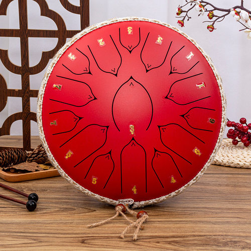 空灵鼓13寸15音调空灵鼓色空鼓钢舌鼓梵音鼓手碟专业演奏