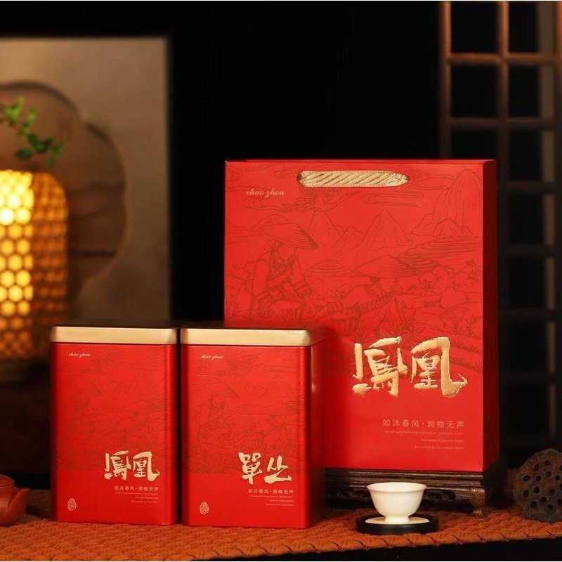 新茶黄枝香清香单丛花香回甘栀花香潮州工夫茶茶礼礼罐一斤