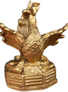 迷你款铜四方神摆件 铜四神兽摆件 铜 青龙 白虎 朱雀 玄武 摆件