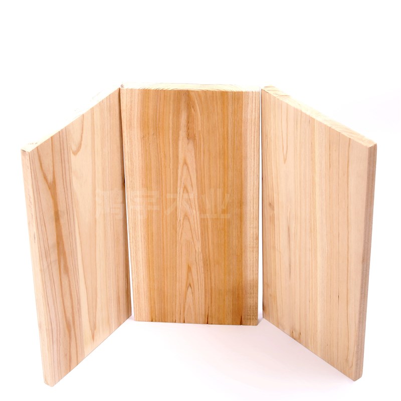 香杉木实木直拼板装饰隔板置物橱柜衣柜货架家具E0环保板材可定制