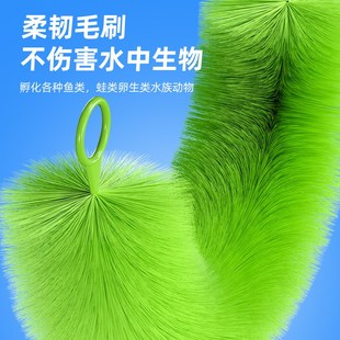 孵化草孵化毛刷锦鲤产卵草 鱼卵孵化刷金鱼繁殖水产养殖鱼巢