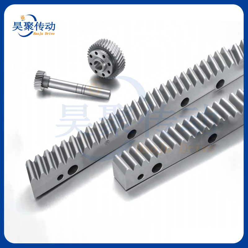 研磨斜齿轮齿条 定制打孔齿条淬火 模组激光雕刻定制齿条