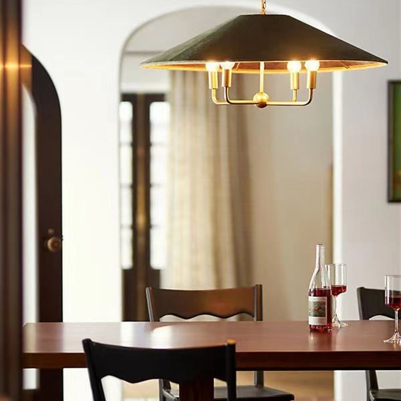 美式乡村铁艺装饰吊灯法式风格客厅餐厅民宿酒店吧台过道玄关灯具