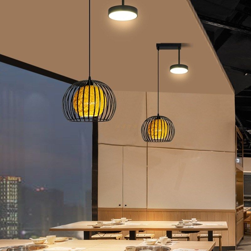 创意个性餐厅餐饮吊灯烧烤店网红简约店铺商用火锅店专用灯带射灯,家装灯饰光源,餐厅吊灯,淘宝优惠券,粉丝福利购,淘宝优惠卷