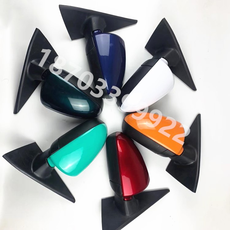 适配今日阳光m1电动汽车后视镜反光倒车镜左右带漆折叠四轮车配件