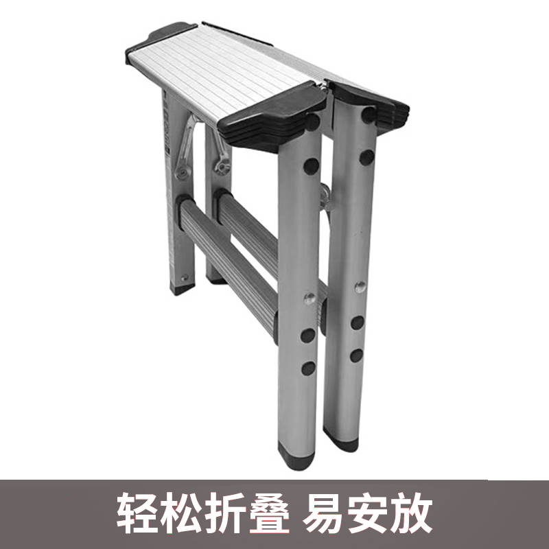 铝合金加厚折叠凳子便携户外钓鱼家用演出露营轻巧马扎休闲一步梯