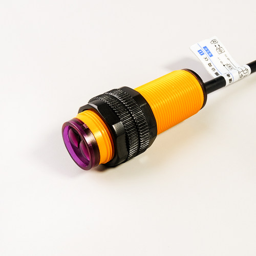 E18-D80NK漫反射感应器NPN常开感测器红外线光电开关接近避障器