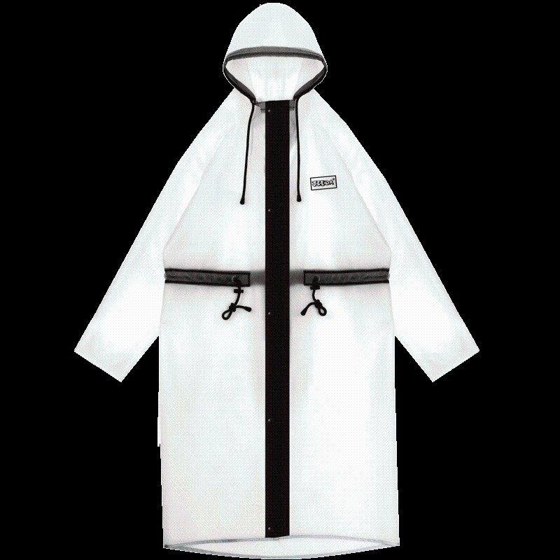 成人防护雨衣外套男女式户外徒步登山旅游长款防水半透明风衣雨披