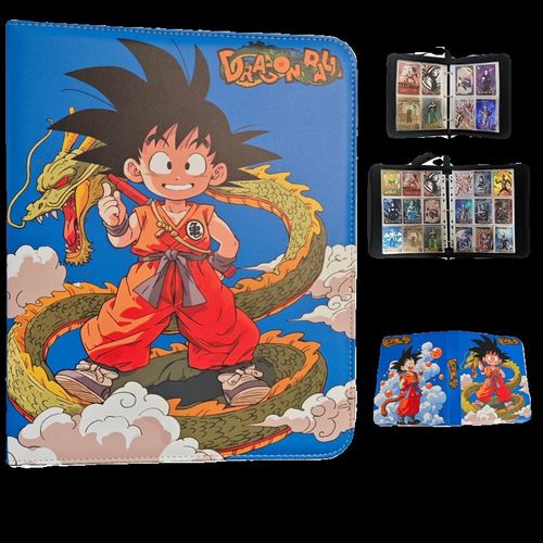 七龙珠拉链收藏册九宫格新款豪华卡片收纳册活页卡通动漫集卡册