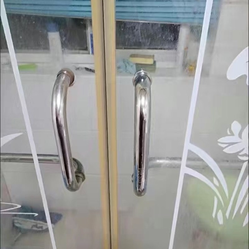 淋浴房拉手浴室卫生间玻璃门淋浴移门把手304不锈钢推拉握把扶手