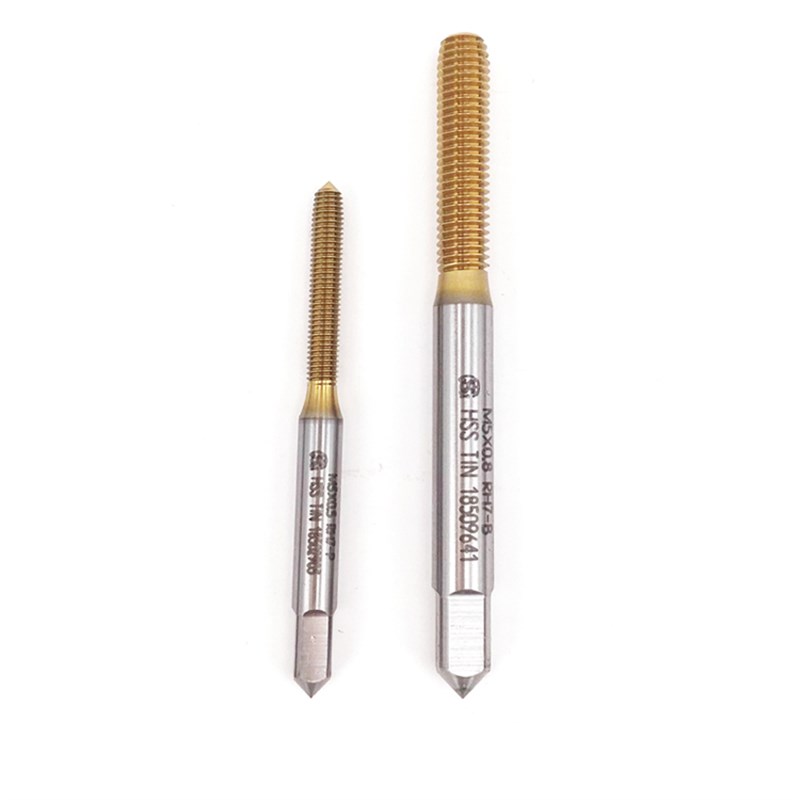 TOSG镀钛加长挤压丝攻M3X0.5 M3.5X0.6M4M5M6M8*1.25美制挤牙丝锥