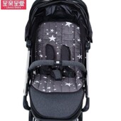 婴儿推车坐垫棉垫婴儿车垫子秋冬推车垫纯棉四季 通用保暖神器遛娃