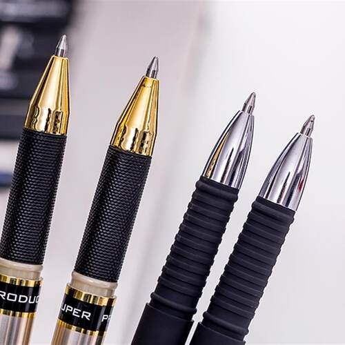 百通K-103中性笔46商务签字笔0.7mm碳素3239笔芯粗头粗笔划中性笔