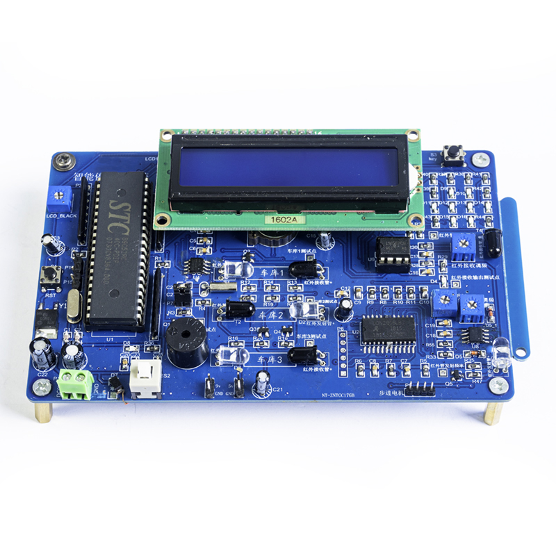 智能停车场系统竞赛套件全国技能实训装配与调试散件JS-56-308