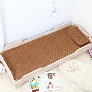 儿童凉席子 新生婴儿宝宝床幼儿园夏季专用藤席小孩午睡草席定做