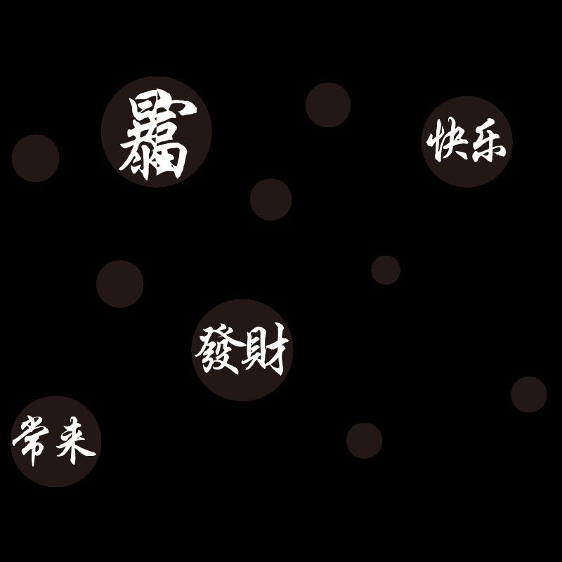 暴富网红拍照区布置打卡背景墙贴画火锅烧烤肉饭店墙面装饰工业风,家居饰品,文化墙贴,淘宝优惠券,粉丝福利购,淘宝优惠卷