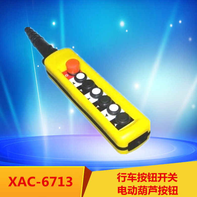 XAC-6713防雨行车电动葫芦吊机车起重机按钮开关无线行车遥控器