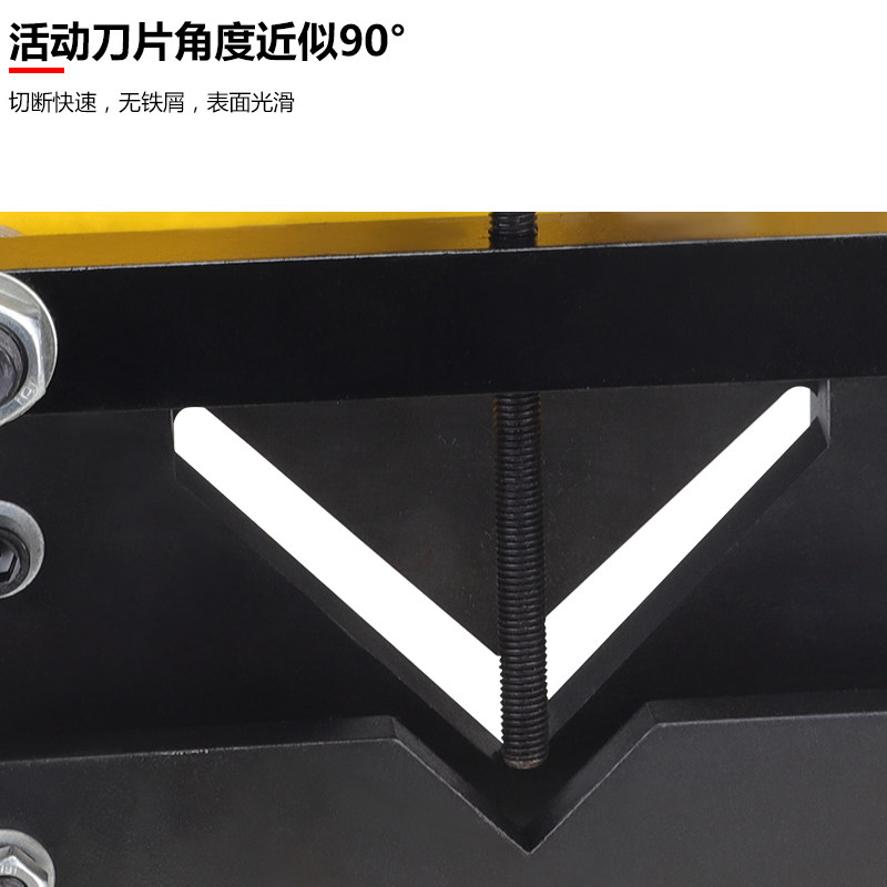 双回路液压角铁切断机CAC-110加强型可切10号及以下角铁加工设备