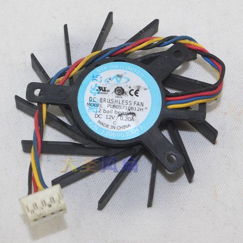 FD6010U12S  PLB05710B12H  PLB05710S12HH 扇叶直径50mm显卡风扇