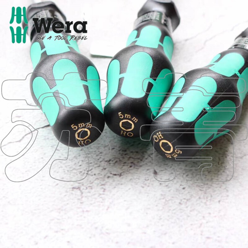 德国wera维拉395 HO螺母外六角套筒螺丝刀