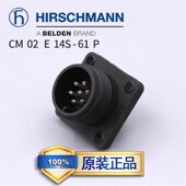 德国hirschmann赫斯曼CM02E14S 93245510 100 61P圆形插头932 455