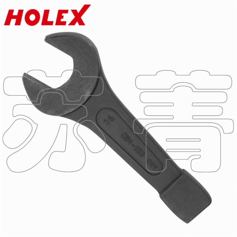 德国霍夫曼 HOLEX 单头开口敲击扳手