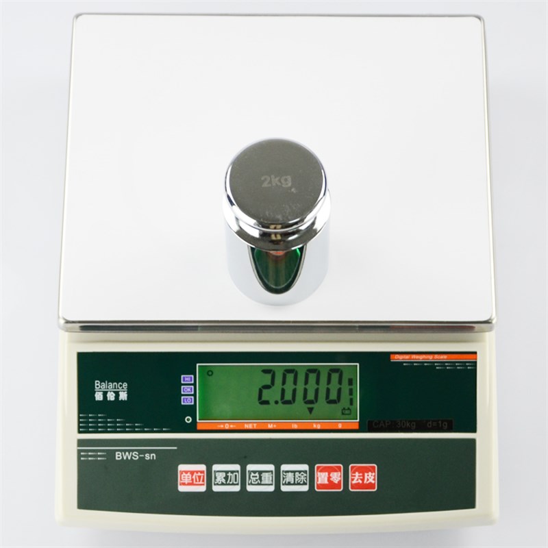 佰伦斯电子计重秤3kg6kg15kg30kg台秤桌称天平秤0.1g/1g工业称