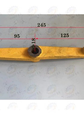 上海机床外圆磨床M1350 MQ1350A/B磨床操纵箱换向杠杆 手柄杆