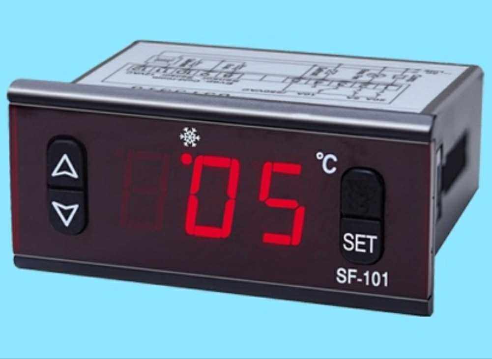 中山尚方SF-101冰箱冰柜冷柜微电脑温度控制器16A电子数显温控仪