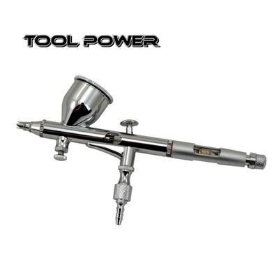 模型气泵彩绘上色喷笔套装 双动外调 多种口径油漆颜料喷笔11012