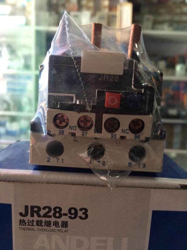 安德利JR28-93热过载继电器 LRD LR2-D33 NR2-93 80~93A插针型