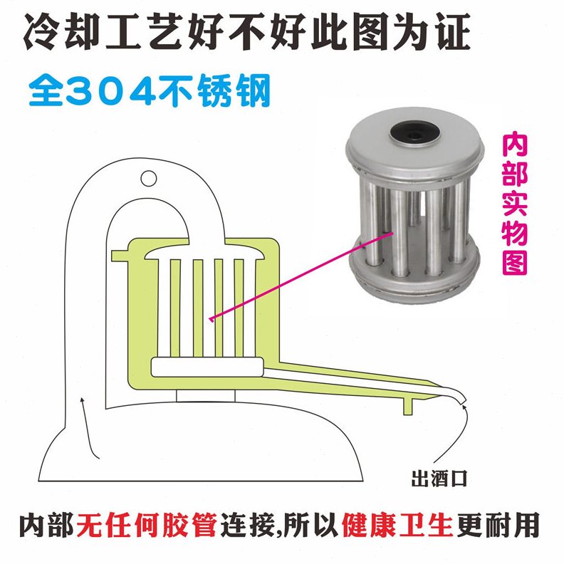 直销BG54家用酿酒设备小型白酒蒸酒器蒸馏纯露烤自酿果酒烧酒全套