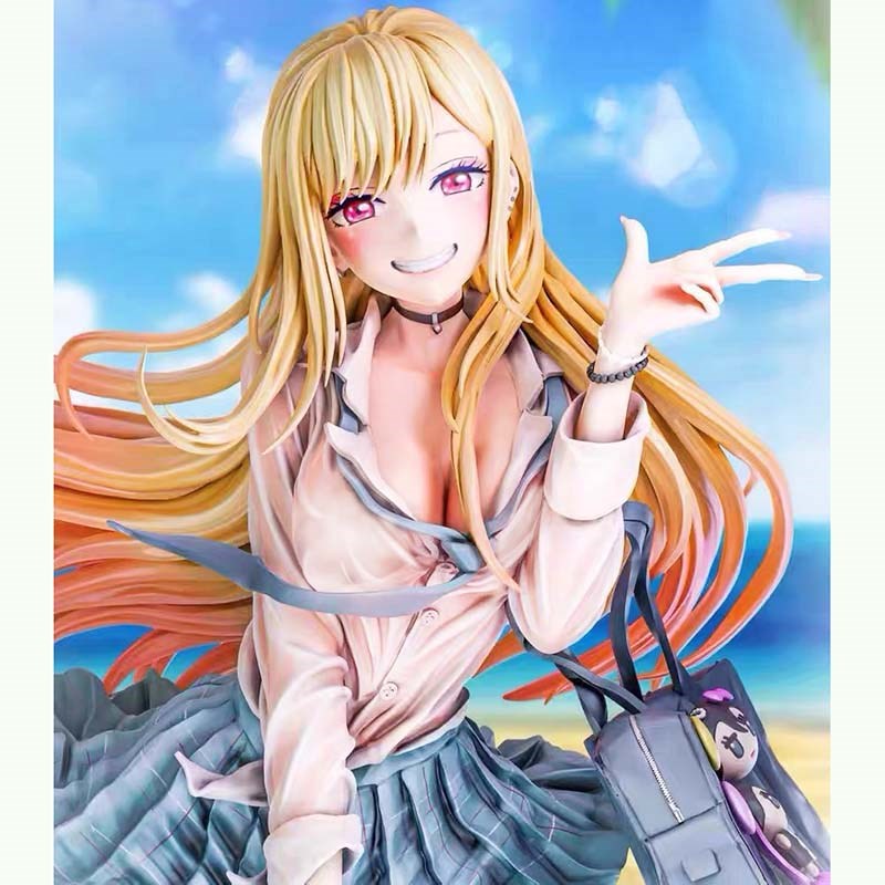 更衣人偶坠入爱河手办沙滩喜多川海梦制服泳装美少女动漫模型摆件