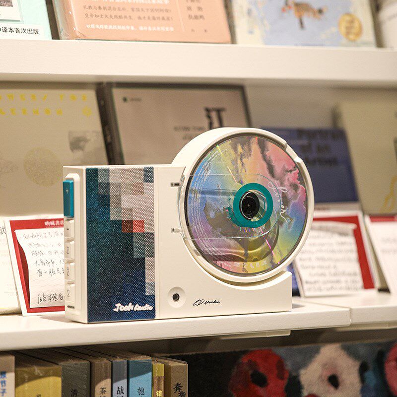 TARRE复古CD机C20播放器充电壁挂随身听蓝牙音响浪漫心意小众礼物