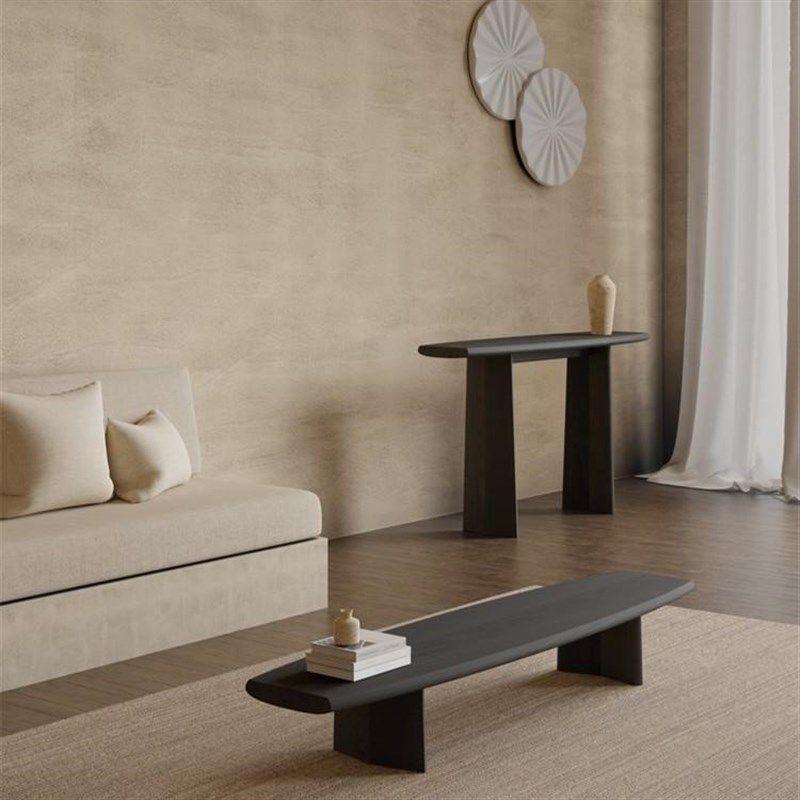 侘寂风实木玄关桌长条供桌走廊极窄展示桌过道靠墙条案入户玄关台