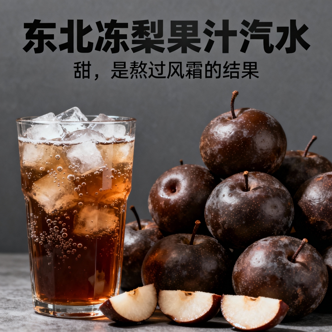 东北冻梨汽水果香清爽口感冰镇更佳果味气泡水碳酸整箱宿舍饮料
