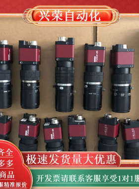 工业相机、AVT－F500D－S：6个：GPF503B、8个