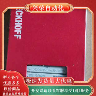 2路模拟输入 正品 全新原装 模块EL3062