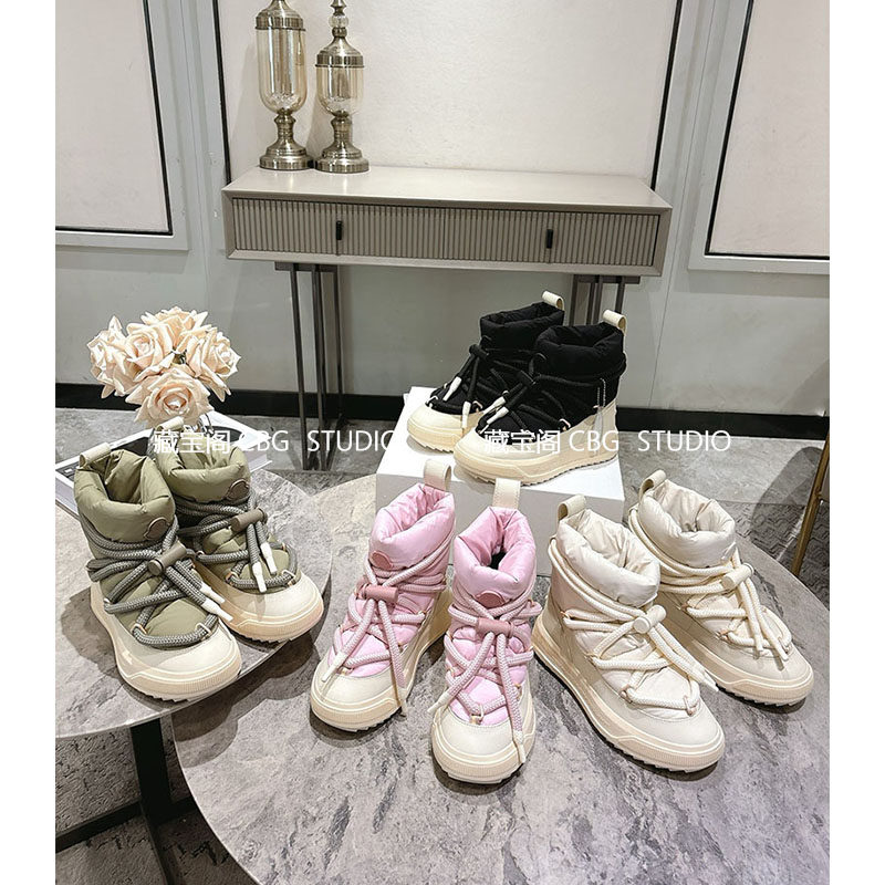 超火美式冬季羽绒雪地靴