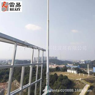 玻璃钢避雷针雷达站玻璃钢避雷针绝缘避雷针天文气象台接闪杆