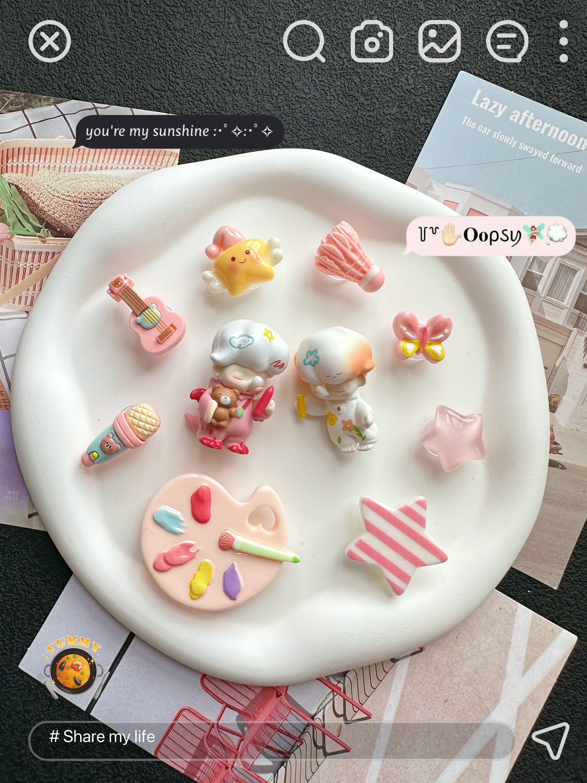 泡泡玛特Dimoo系列原创diy鞋扣洞洞鞋鞋花适配Crocs鞋扣配件配饰
