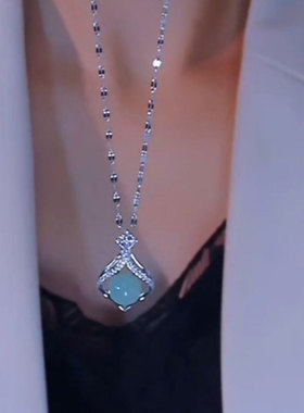 气质优雅小荷包项链女轻奢小众