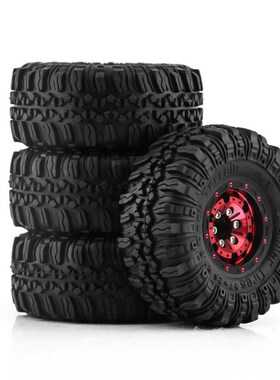 1/18 TRX4M路虎烈马1.0英寸轮胎轮毂 攀爬车铝合金轮毂 SCX24 FMS