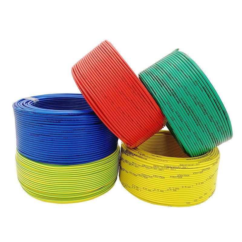 神龙电缆BV电线国标铜塑铜芯线家装家用阻燃电线单股硬线厂家直销