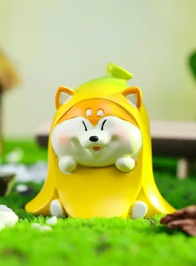 创意打工柴可爱公仔摆件树脂工艺品小摆件六一少儿节礼物直销